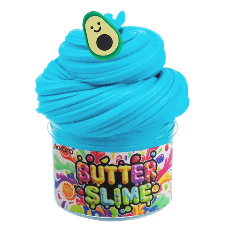 Butter Clay Slime Set: DIY Colored Puffy Gel Bubble Slime Cotton Mud.