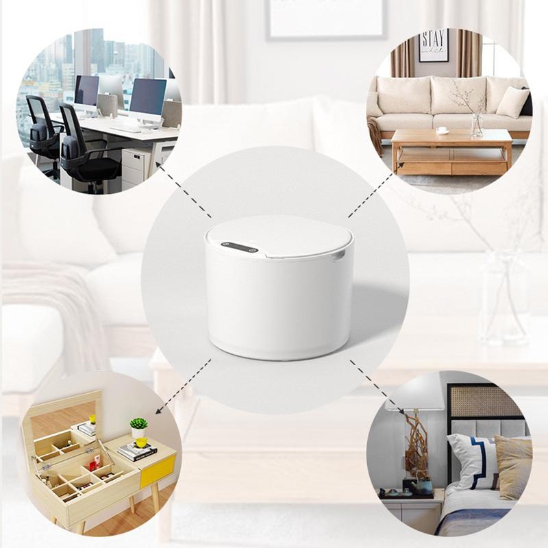 5L Square Intelligent Induction Desktop Car Mounted Small Smart Trash Can