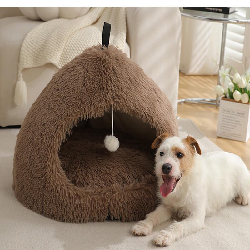 Winter Warm Dog Bed Soft Pet Sleeping Mat for Cats Small Medium Dogs Comfortable Dog Nest Cat Sleep Bed Dog Accessories
