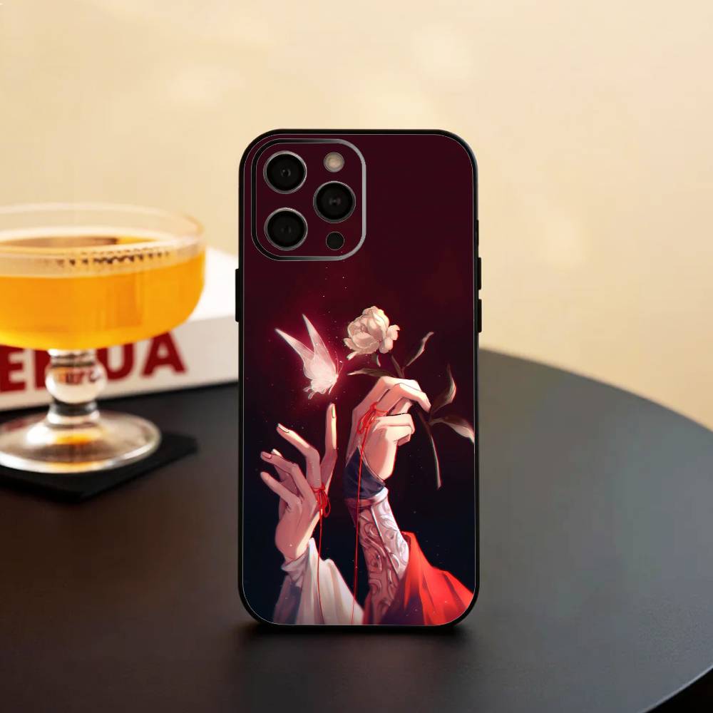 Fanart H-Heaven Officials Blessing   Phone Case Silicone Soft For IPhone 17 16 15 14 13 12 11 X XR Plus Pro Max Plus