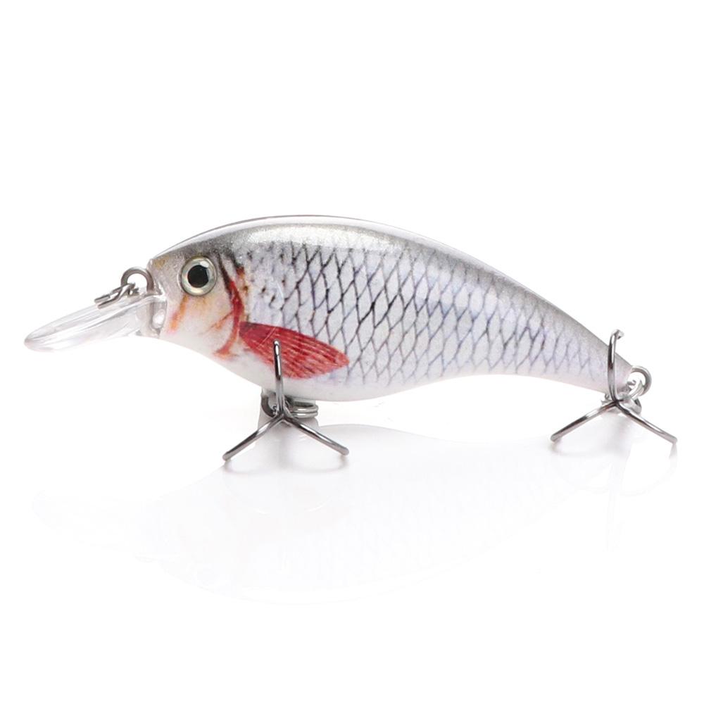 7cm 16g Floating Crankbaits Fishing Lures Pike Wobblers Artificial Bait Rattling Minnow Fishing Tackle Lure Bass Pesca