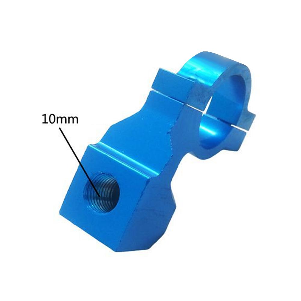 2Pcs  22mm 7/8" Handlebar Motorcycle ATV Rear View Mirror Bracket Mount Adapter Holder Clamp Screw CNC