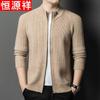 Men's Autumn/Winter Knit Zippered Sweater