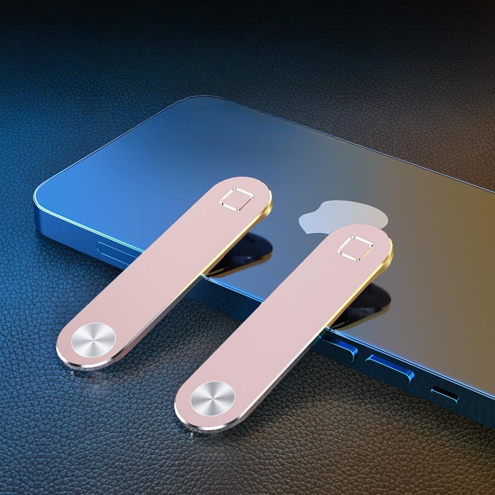 1PC Aluminum alloy phone stand, dual-screen extension metal magnetic stand, suitable for laptops and tablets, laptop side screen stand.