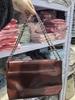Solid Color Retro Women's Chain Bag: Large Capacity Autumn/Winter Shoulder & Crossbody Bag