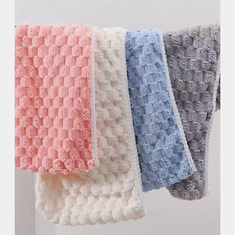 Cloud-Shaped Super Absorbent Hair Drying Cap - Lint-Free, Quick-Dry Towel Wrap