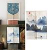 Door Tapestry Doorway Curtain for Home Decoration Suitable for Various Space Bedroom Privacy Curtain Room Divider