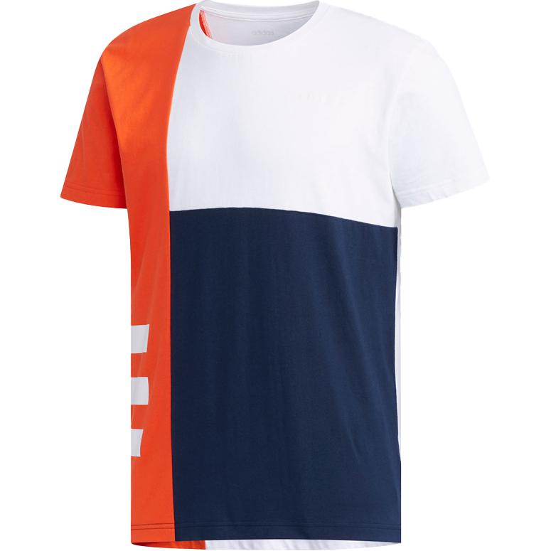 Adidas Neo T Shirt Men s White/College Navy FK9932 S(175/92A)