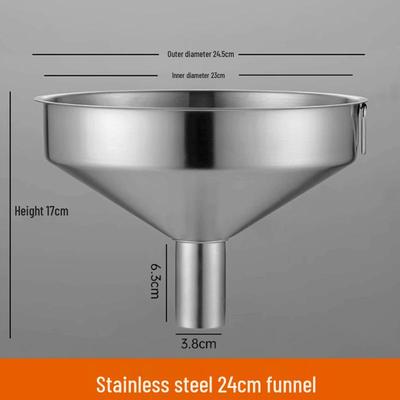 Thickened Stainless Steel Filter Funnel