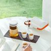 Mr. Nanshan Zen White Portable Glass Tea Set