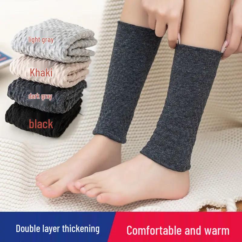 Japanese Style Pure Cotton Warm Ankle Sleeve - Thickened Protection for Winter Riding