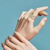 Tree Frog Ring Good Detail Realistic Animal Smooth Polished Adjustable Open Ring Novelty Knuckle Ring Party Daily Lady Finger Jewelry