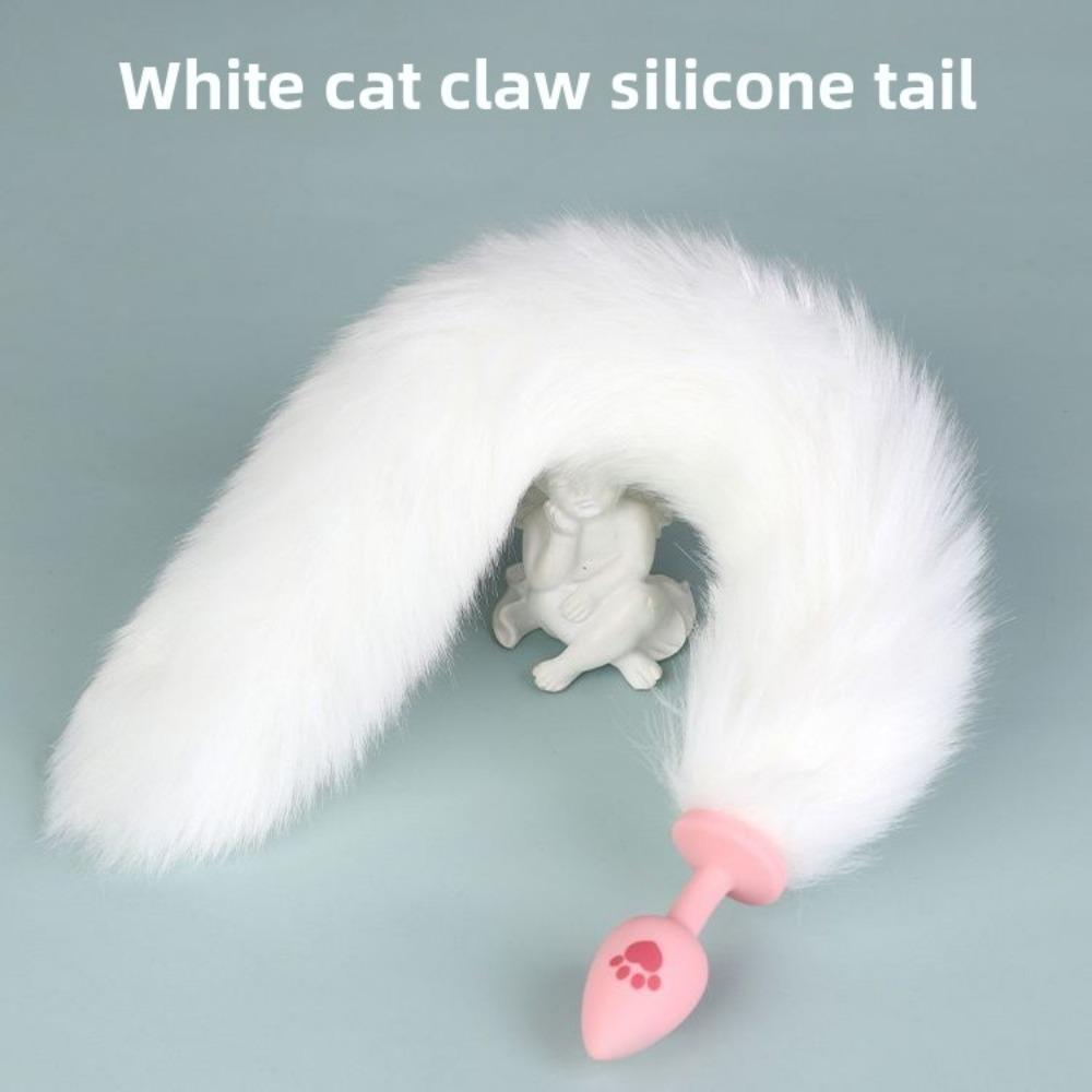 Fox Tail Cat Claw Silicone Anal Plug Sm Flirtation Sex Toys Anal Toys Adult Alternative Cosplay Tail Anal Plugs