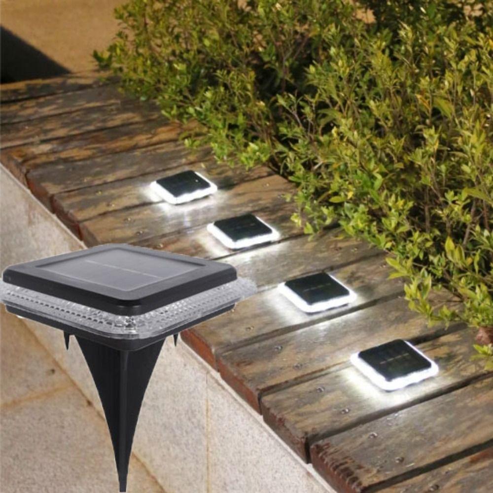 360° LED Solar Buried Light Waterproof Outdoor Landscape Lighting Stable Solar Ground Lights  Lawn
