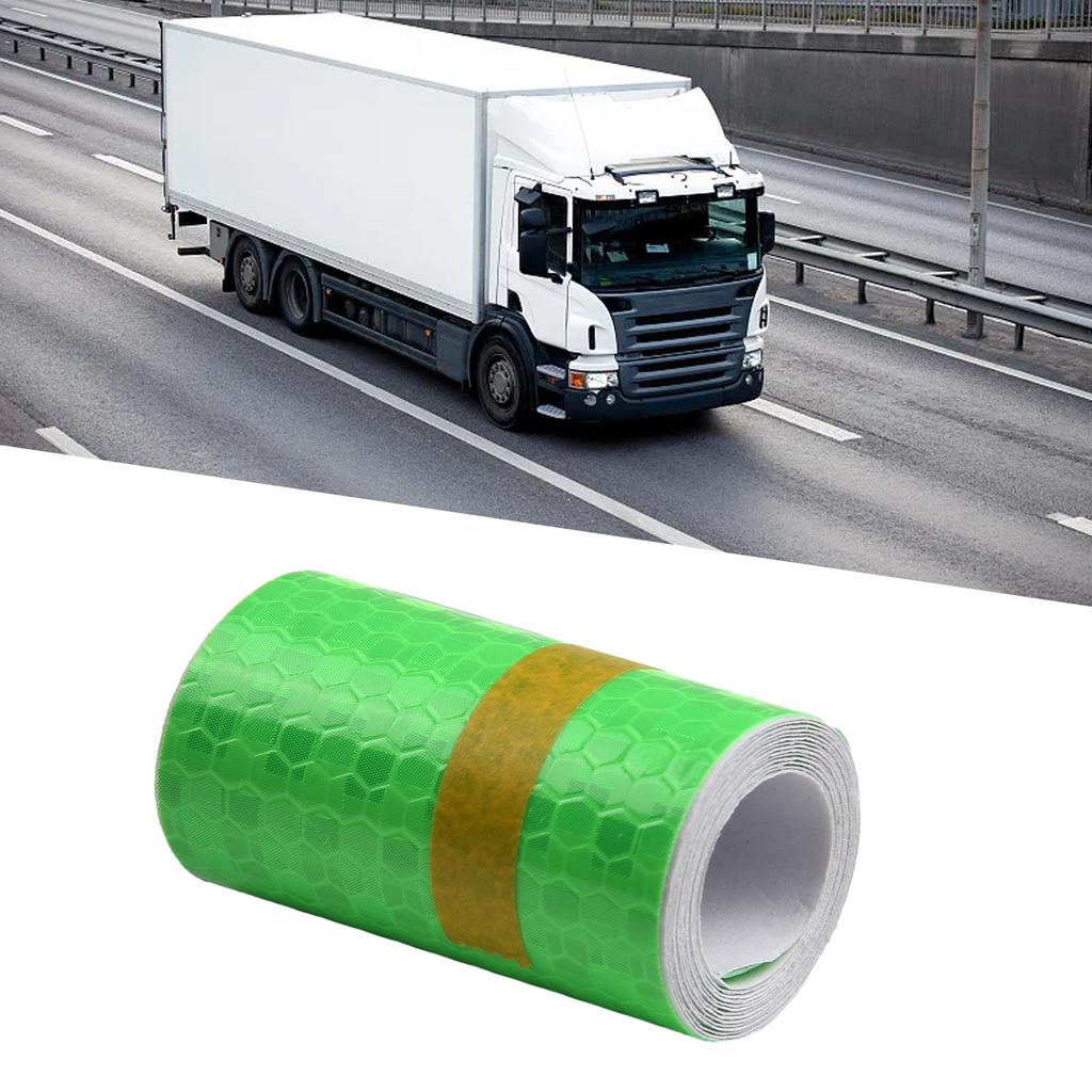 5x100cm Car Reflective Tape Decoration Safety Warning Decoration Sticker Reflector Protective Tape Strip Film For Dark Night
