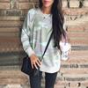 Women S Camouflage Print Long Sleeve Crew Neck Loose Sweatshirt