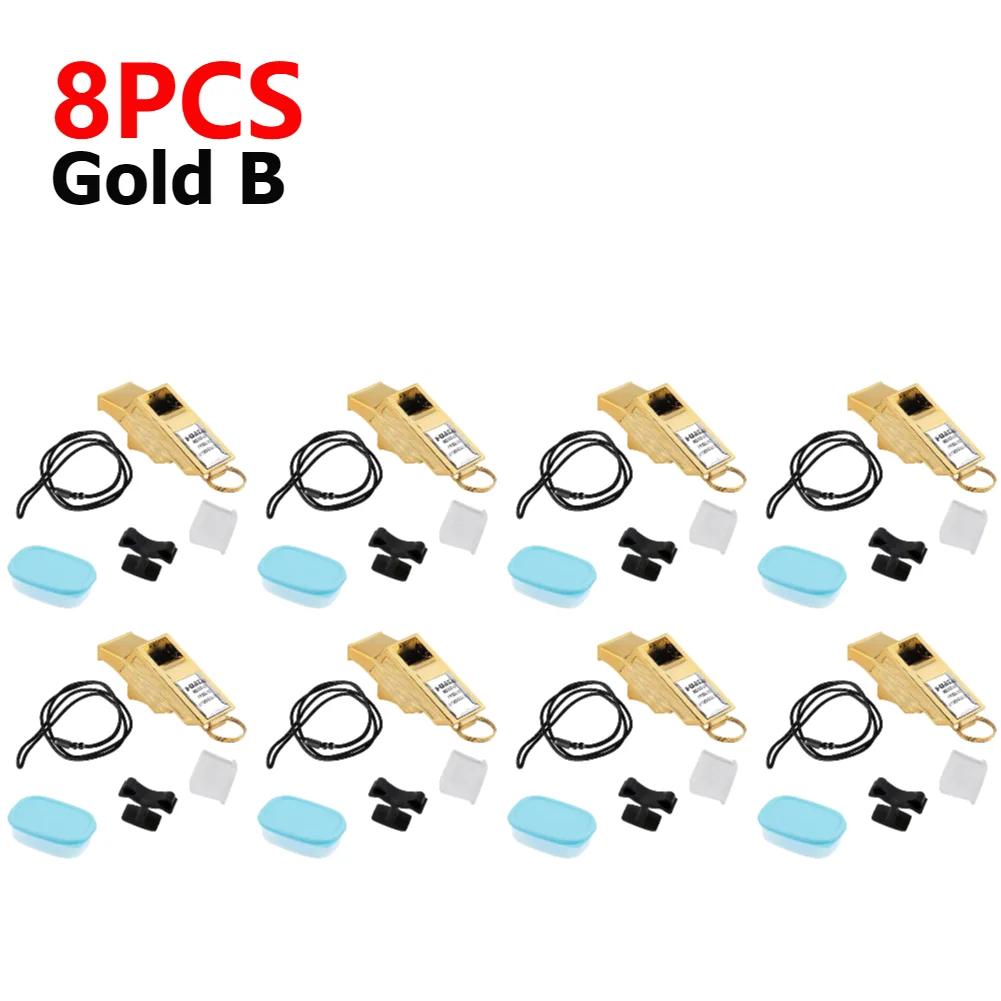 1-10PCS Professional Soccer Referee Whistle Coaching Basketball Football Whistles Seedless Plastic Whistles Basketball Whistles