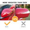 2PCS For Honda Civic 8th MK8 Type-S Type-R FN 1 2 3 FK 1 2 3 LED Side Mirror Lamp Turn Signal Light Smoked Lens Yellow Light
