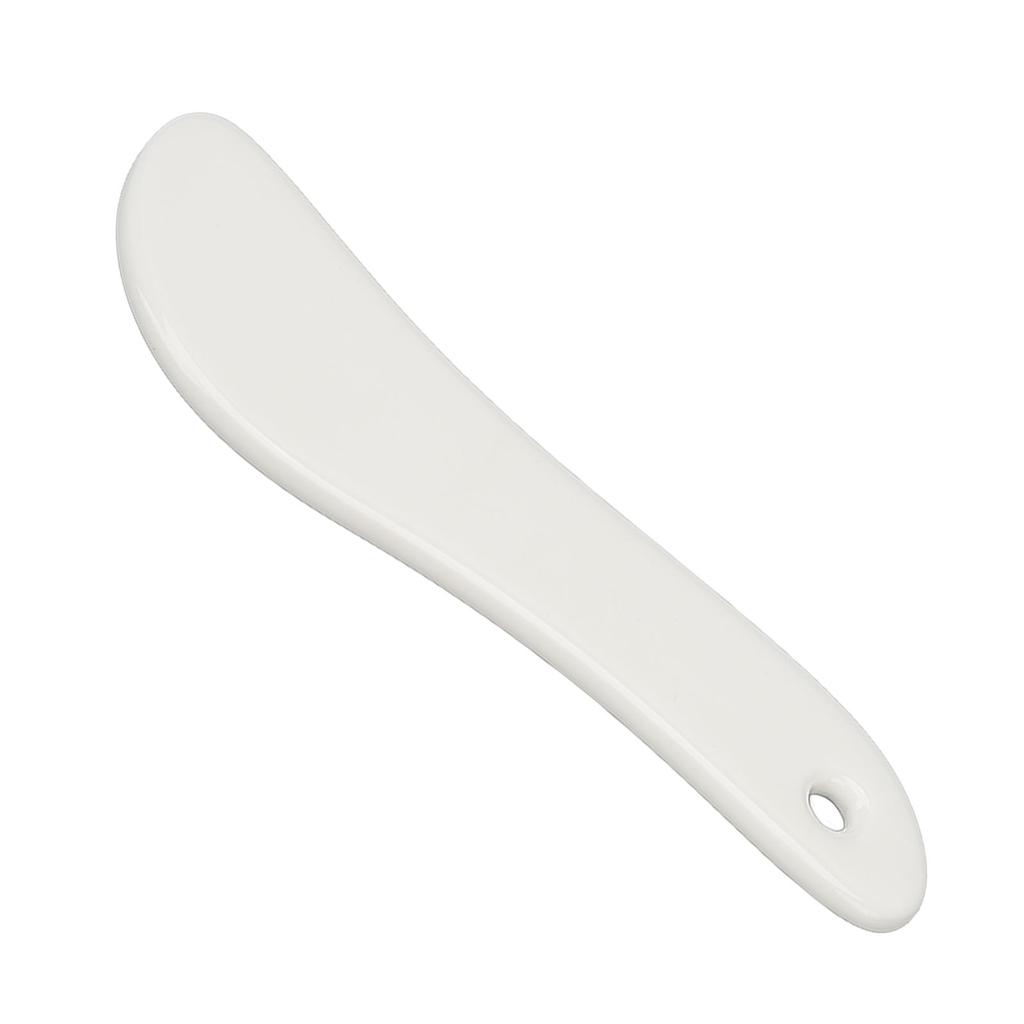 GuaSha Scraping Massage Tool S Shape Face Lifting Physical Stuff Guasha Board White