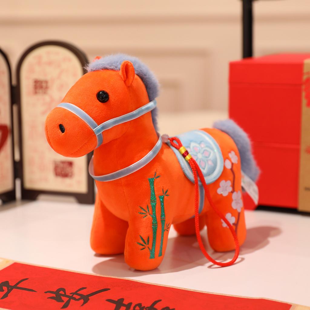 Genuine Childhood Sweetheart Pendant Cute Cute Pony Pendant National Style Pony Doll Year of the Horse Auspicious Doll
