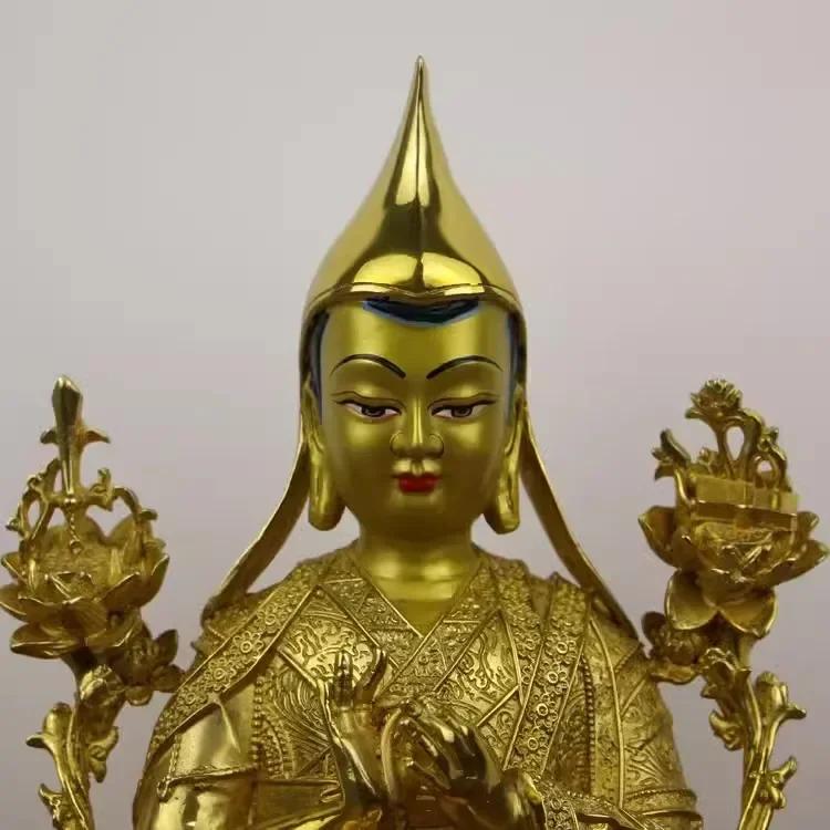 Feng Shui High Quality Copper Attract Wealth Master Buddha Statue Home Living Decoration