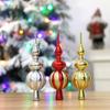 Xmas Tree Topper Holiday Tree Decoration Sparkling Xmas Tree Topper Glittery Decoration for Festive Party Decor Anti-slip