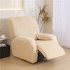 4 Pezzi/Set Copridivano Reclinabile Elasticizzato Monocolore Copridivani Poltrona Pigra Copridivani Per Decorazione Soggiorno