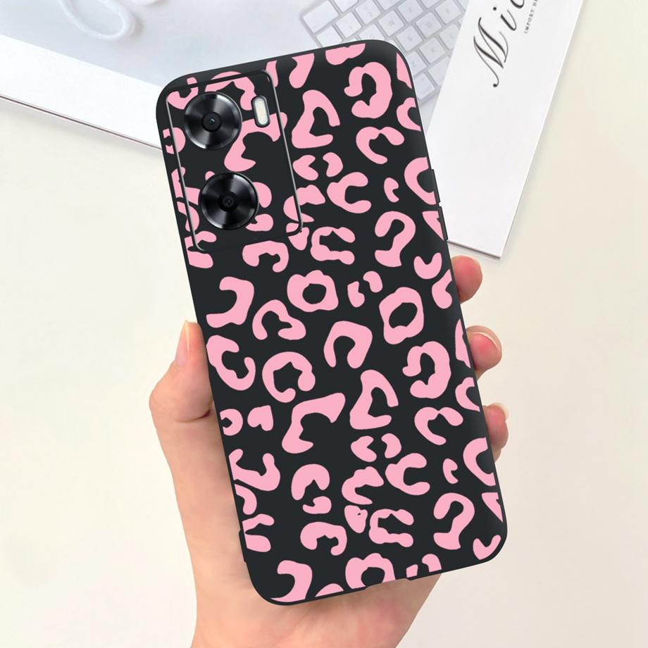 For OPPO A57 4G CPH2387 Case For OPPO A77 5G CPH2339 Soft Silicone Flower Phone Cover For OPPO A77S A57S A57e 2022 Funda TPU Bag