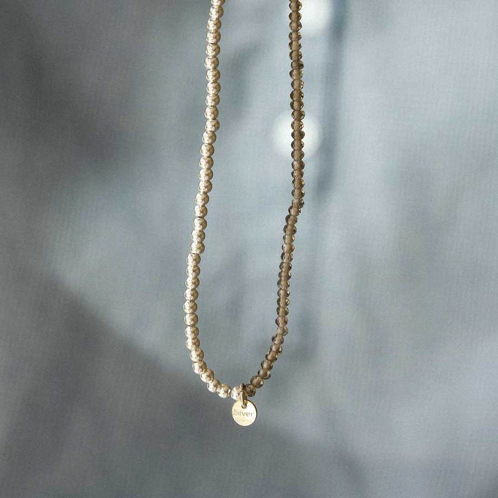 J.Lauren Labradorite Silver Ball Duo Bracelet B01059