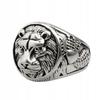 Lion Signet Ring Power Masculinity Amulet 151