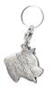 American Staffordshire Terrier – Silver-plated pendant with a dog in a decorative box, handbag decoration – Design 02 | Art-Dog