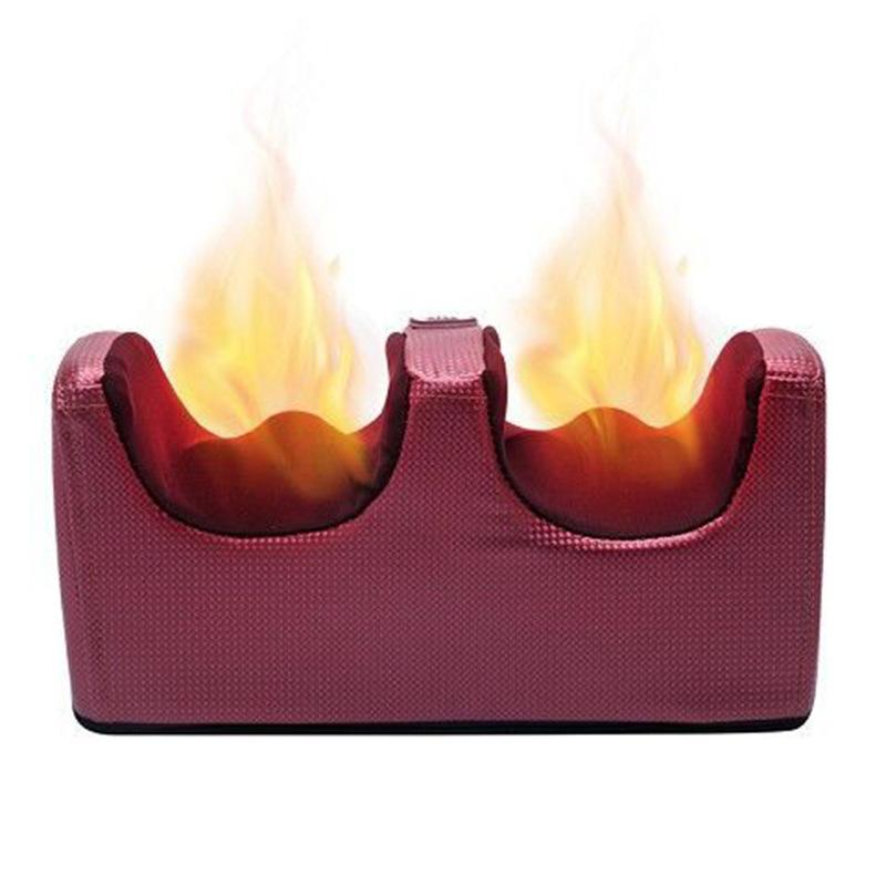 Foot and Calf Massager with Heating Function, Featuring Deep Tissue Massage to Relax Leg Muscles and Equipped with Massage Rollers