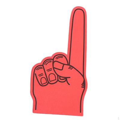 Obří pěnová ruka rekvizita fandění vtipný sportovní fanoušek doplněk roztleskávačka ruka rukavice pro