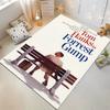 Forrest Gump Filmplakat Design Teppich - Rutschfester Teppich geeignet für Wohnzimmer- und Schlafzimmer-Sofas.