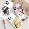 Cute Anime Puella Magi Madoka Magica For IPhone 17 16 15 14 13 12 11 Pro Max Plus Mini Funda For Transparent Cover