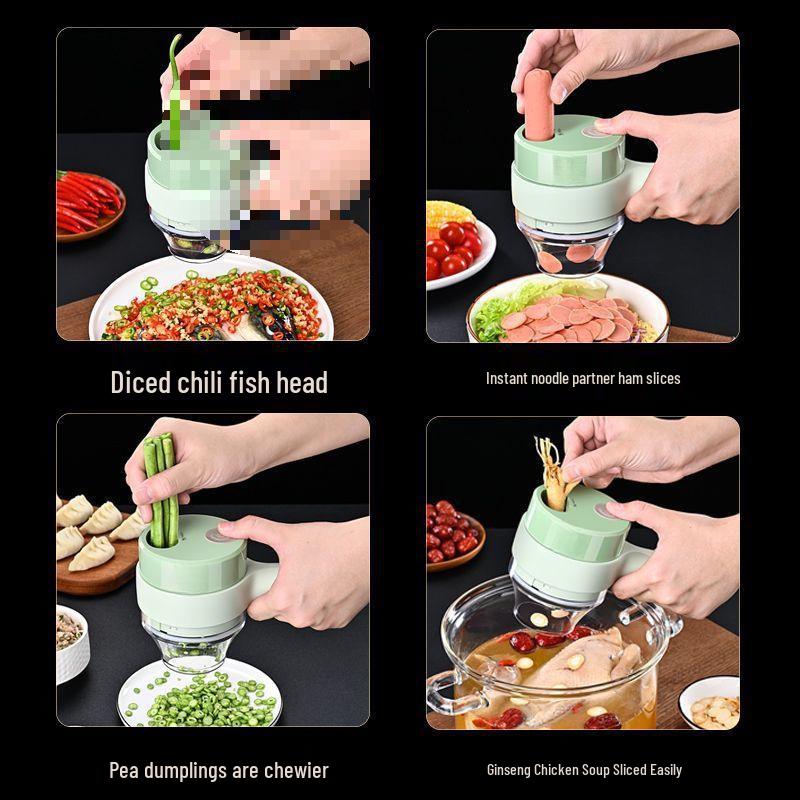 Wireless Electric Mini Vegetable & Garlic Chopper