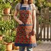 Wear Resistant Printed Apron Waterproof Women Waist Workwear Chef Apron  Barbecue