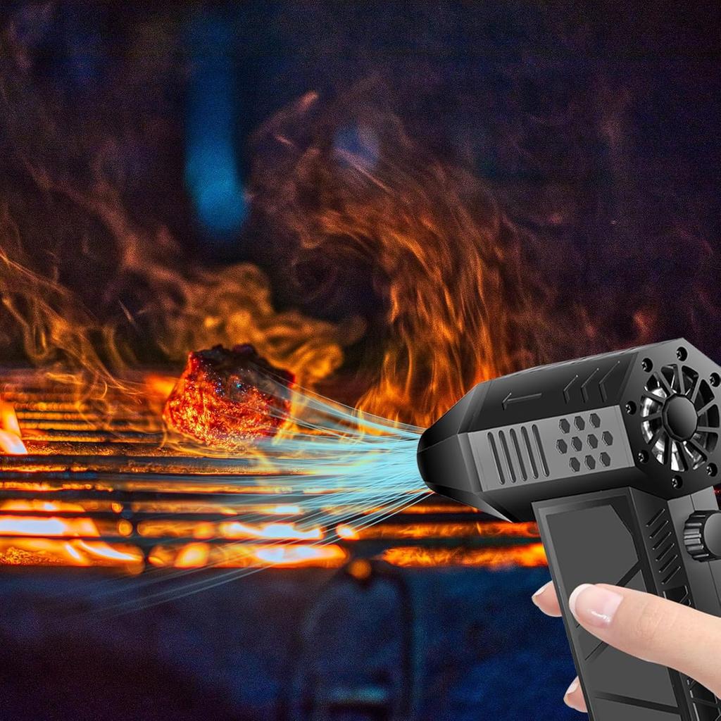 Compressed Air Duster 130000RPM Electric Air Duster Adjustable Air Blower, Cordless Turbo Fan Turbo Dryer Rechargeable Jet Dry Blower for Keyboard,