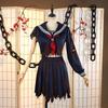 2025 Shimizu Hinako Cosplay Costume Sailor Uniform And Claw Prop Gloves SILENT HILL f Costumes The Fox Hinako's Damaged Uniform