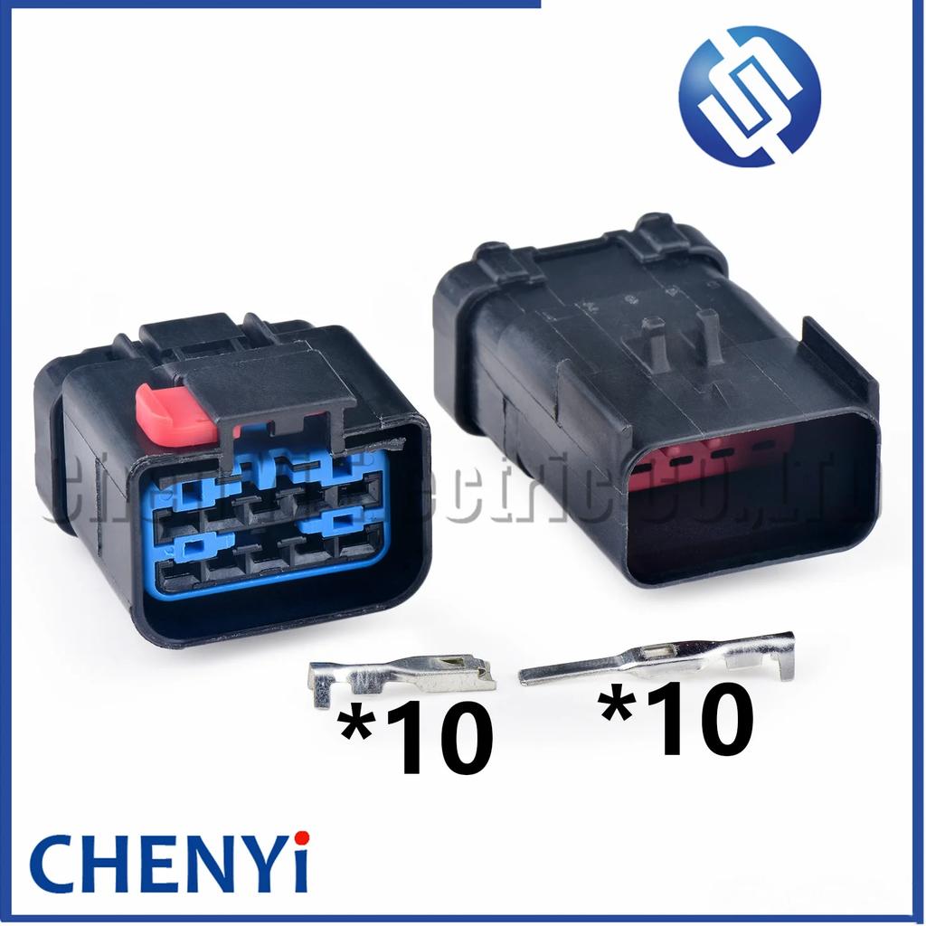 10 Pin Female or Male Auto Waterproof Wiring Harness Plug Connector 54201009 DJ7102B-2.8-11 DJ7102B-2.8-21 For Ford Cummins