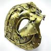 1pc Metallic Steampunk Phantom Half Face Masquerade Costume Mask (Material: ABS)