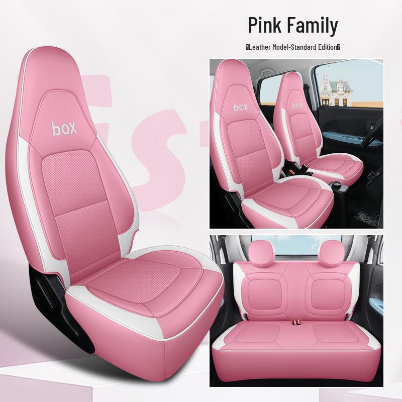 

DJGY Lingbao BOX Leather Sports Seat Cushion: Stylish, All-Season Car Seat Cover 111