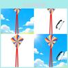 Polyester Rainbow Diamond Kite With Glass Fiber Frame For Kids Outdoor Play And Gift