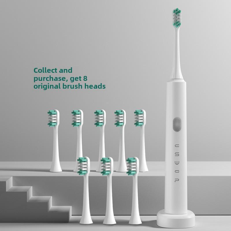 

Звукова електрична зубна щітка для дорослих: Водонепроникний, бездротова зарядка, магнітна левітація, автоматична функція.