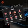 EQ-7 Audio Signal Preamplifier 7 Band Equalizer Adjust High School Bass Sound Phone Computer Headphone Amplifier DC US Plug