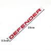 1Pc 3D ABS Letters Car Front Hood Badge Bonnet Sticker Rear Trunk Emblem Logo Decal Accessories