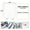 Lakefront Cabin Sunset Waterproof Shower Curtain for Bathroom Decor with Plastic Hooks