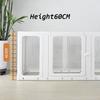 Transparent Dog Playpen Safety Puppy Dogs Fence Accessories Dogs Pet Barrier Enclosure Indoor Pets Bed Baby Playpens Supplies