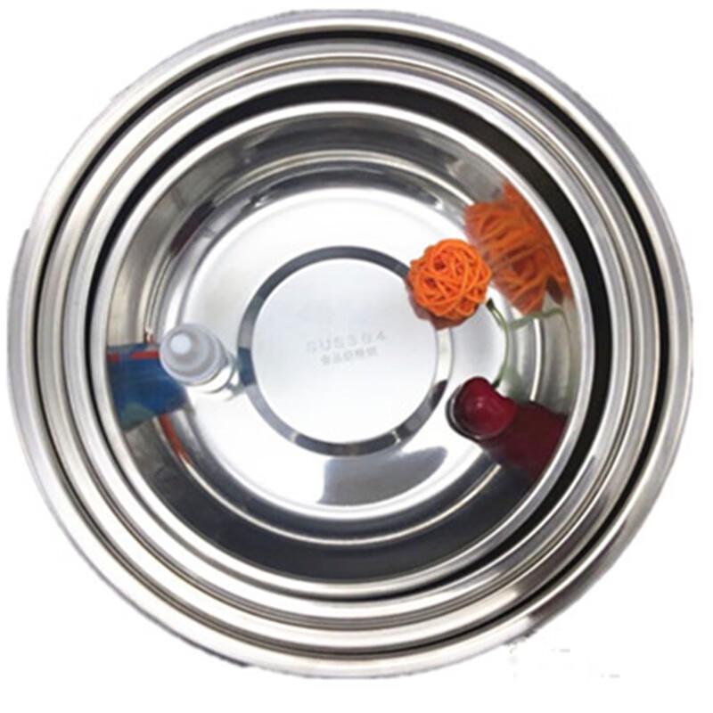 An Yi 304 Stainless Steel Round Serving Plates