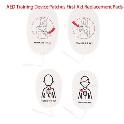 1 Paar AED Trainingsgerät Pflaster Erste Hilfe Training Ersatz Erwachsenen Kinder Pflaster